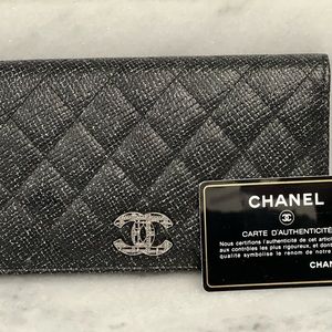 Chanel large Special Edition wallet.